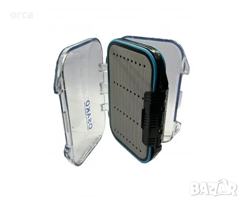 Кутия за мухи - двойна водоустойчива Double Sided Waterproof Fly Box Easy Grip, снимка 3 - Такъми - 50024676