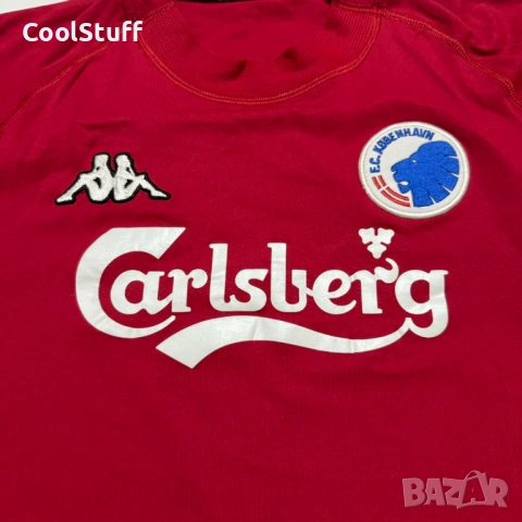 Футболна Тениска Kappa FC Copenhagen Vintage 2004/05 Размер S, снимка 3 - Футбол - 53932501