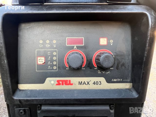 Телоподаващо Stel Max403 Pulse/Double Pulse, снимка 9 - Други машини и части - 45314801