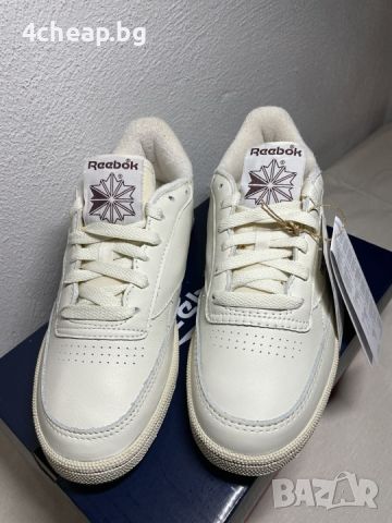 Reebok Сникърси Club C 85 Vintage DV6434 Бежов 37,5 и 46 номер, снимка 3 - Кецове - 45783716