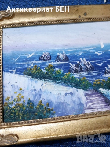 " МОРСКИ ПЕЙЗАЖ " 💙 , снимка 6 - Декорация за дома - 53585810