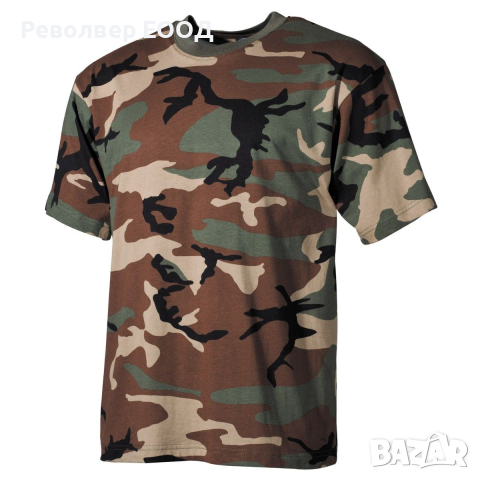 ТЕНИСКА US ARMY WOODLAND 00103T MFH