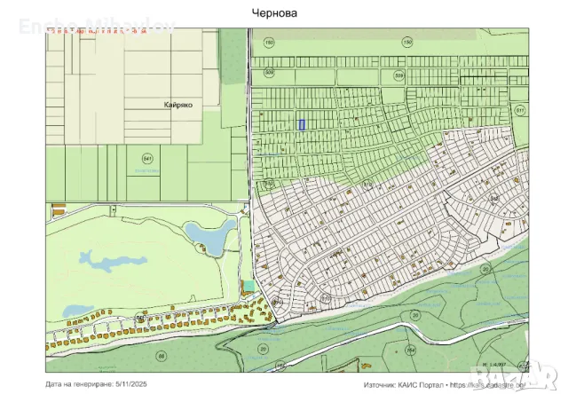 Продавам ПАРЦЕЛ до голф игрище БлекСийРама, между Балчик и Каварна