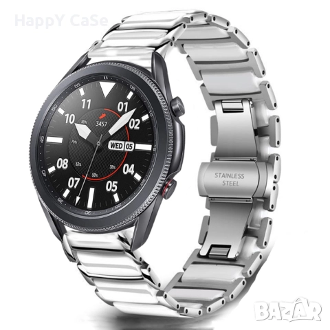 CERAMIC 2 Керамична каишка за Huawei Watch/Samsung/Apple/Garmin/Xiaomi/Amazfit, снимка 4 - Каишки за часовници - 51447494