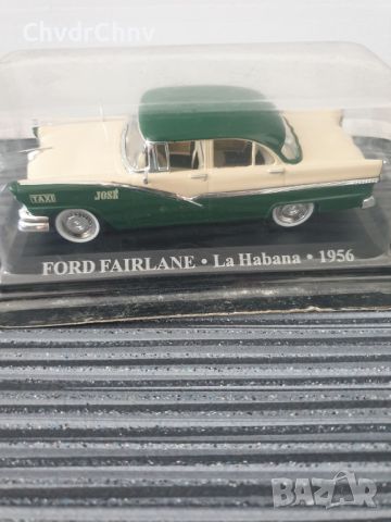 НОВА колекционерска количка форд/модел 1956 FORD FAIRLANE La Habana Taxi, снимка 1 - Колекции - 46809514