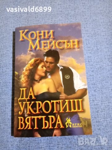 Кони Мейсън - Да укротиш вятъра , снимка 1 - Художествена литература - 49108206