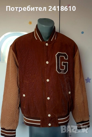 Gant Brown Colorblocked Bomber Jacket Size M НОВО !ОРИГИНАЛ! Мъжко Бомбър Яке!, снимка 11 - Якета - 53821307
