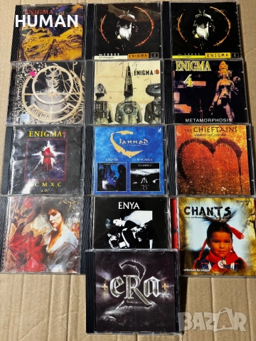 Enigma - Enya - Clannad - Era - Chieftains - Chants