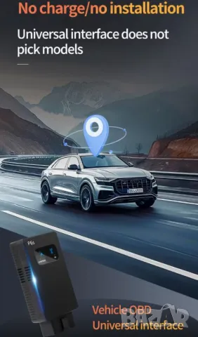 Нов модел от 2025 година! Сателитен + GPS Заглушител на OBD Порта на Автомобила OBD2 Букса за Кола, снимка 7 - Навигация за кола - 49620146