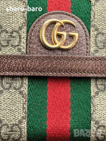 Gucci Ophidia French Flap Wallet , снимка 6 - Портфейли, портмонета - 49110994