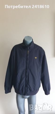 Fred Perry Mens  Wind Jacket Size 2XL Пролет - Есен ОРИГИНАЛ! Мъжко Яке!, снимка 6 - Якета - 45305320