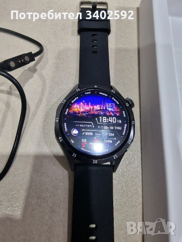 Нов смарт часовник модел GT5Plus
