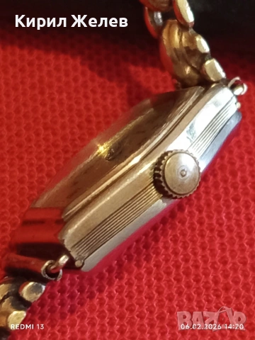 Дамски механичен часовник Мars позлатен с верижка за КОЛЕКЦИОНЕРИ 52864, снимка 9 - Антикварни и старинни предмети - 53381624