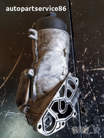 Корпус на маслен филтър с охладител за Peugeot 307, 407 1.6 Hdi (2007), снимка 3 - Части - 53616917