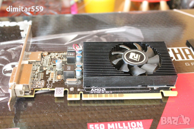 Видеокарта PowerColor AMD Radeon R7 240 4GB 128BIT GDDR5 HLEV2, снимка 2 - Видеокарти - 44987396