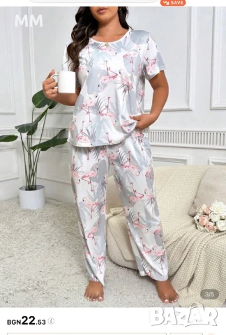 Пижама голям размер 5Хл