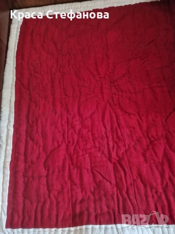 Чисто нов юрган с вълнено лице и пълнеж 100 % вълна