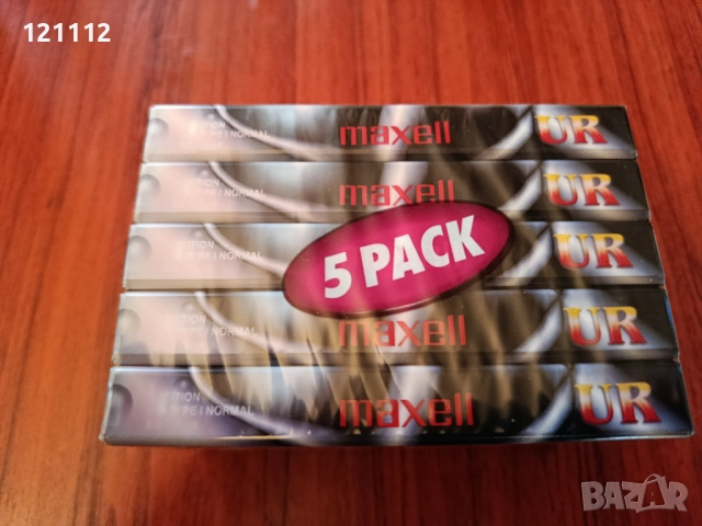 Аудио касети Maxell UR 90, снимка 2 - Аудио касети - 52771552