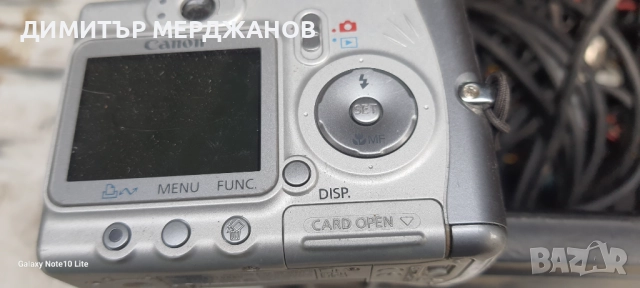 Фотоапарат без карта и батерии