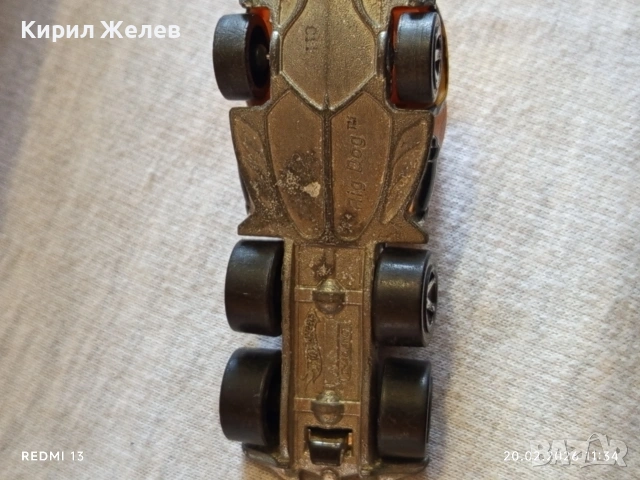 Метална количка RIG DOG Made in Malaysia за КОЛЕКЦИЯ ДЕКОРАЦИЯ 26955, снимка 6 - Колекции - 53558859