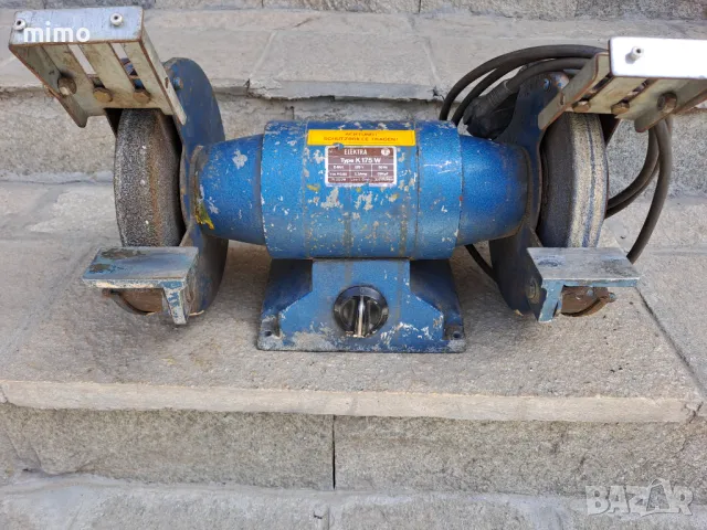 Продавам немски шмиргел работи тихо и балансирано.Старото немско качество., снимка 3 - Други машини и части - 46799446