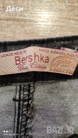 дънкови панталонки на Bershka, снимка 4 - Къси панталони и бермуди - 45480660