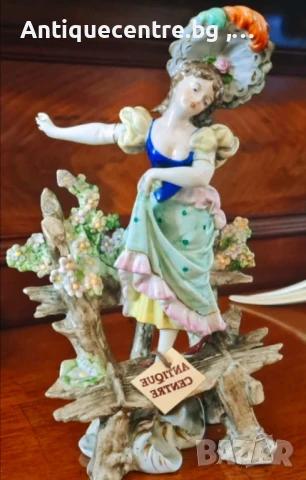 Колекционерска,Порцеланова статутка- Scheibe Alsbach, Германия.   