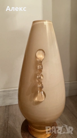 Мурано, арт духано опалово стъкло., снимка 4 - Вази - 53396861