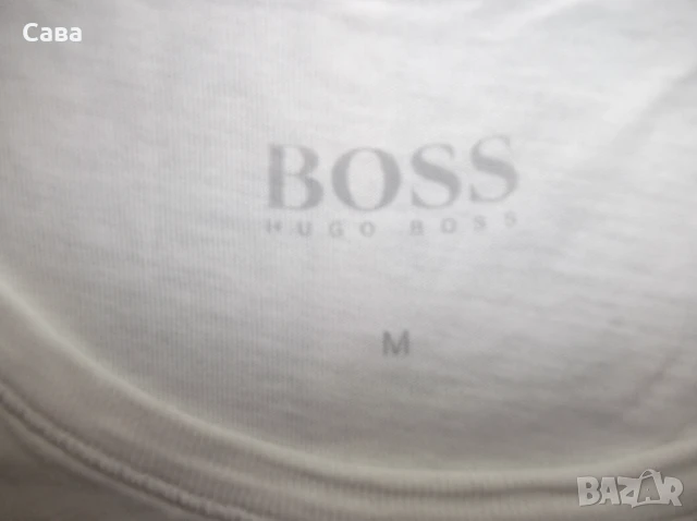 Тениски BOSS  мъжки,М     /черна, бяла,зелена /, снимка 5 - Тениски - 51056128