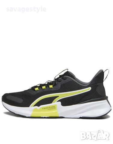 Унисекс маратонки PUMA Power Frame Training Shoes Black/Yellow