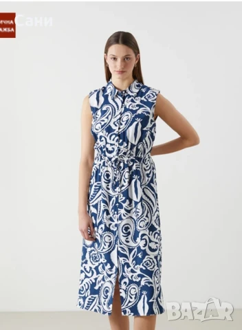 Дамска миди рокля , снимка 1
