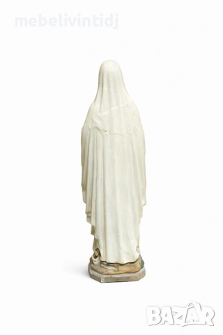 Декоративна религиозна фигура – Дева Мария Фатимска, снимка 4 - Антикварни и старинни предмети - 53778870