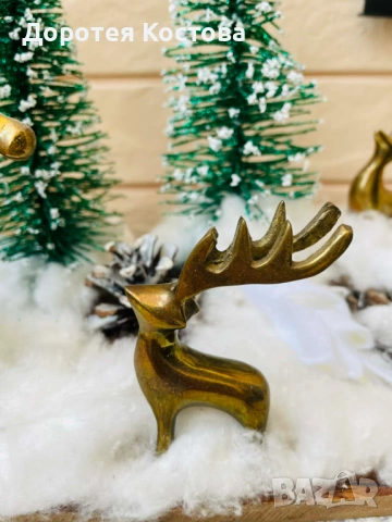 Красива украса с месинг от Англия, снимка 7 - Антикварни и старинни предмети - 54211024