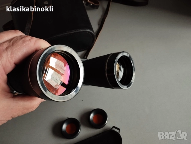 ТОП Съветски Бинокъл БПЦ 10 х 50 --TENTO--MADE IN СССР, снимка 8 - Екипировка - 52233145