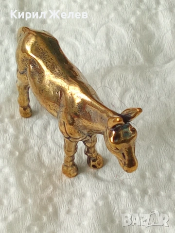 Бронзова фигурка на магаре 44634, снимка 6 - Колекции - 54173124