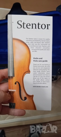 Цигулка Stentor student 1, снимка 6 - Струнни инструменти - 53131360