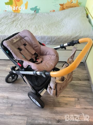 Бебешка количка Baby Design 3 в 1 DOTTY ORIGINAL, снимка 7 - Детски колички - 46227170