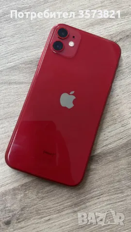 Iphone 11 Red 64GB Като НОВ ! ! , снимка 3 - Apple iPhone - 47073543