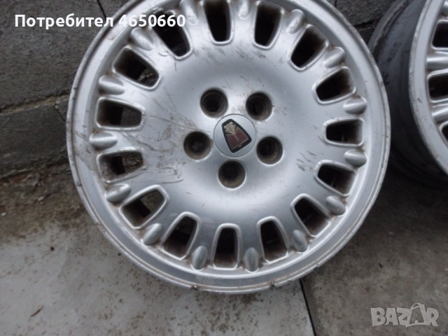 15 цолови алуминиеви джанти за Rover 75 ( Ровър 75), снимка 5 - Гуми и джанти - 52611009