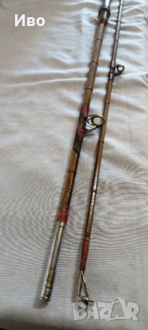 Колекционерска японска ръчно изработена стара бамбукова пръчка