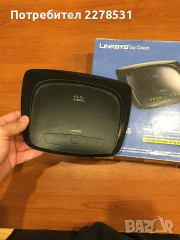 Рутер Linksys by Cisco WRT54G2, снимка 1 - Рутери - 48422361