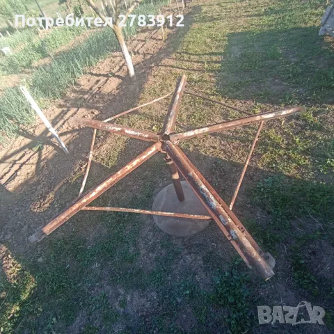 Основа за маса на беседка