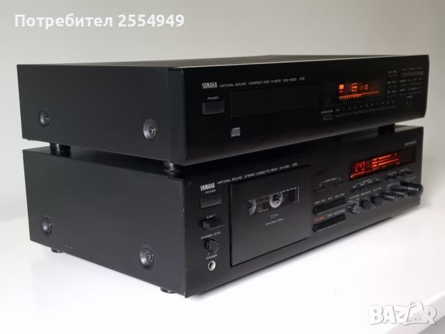CD плейър Yamaha CDX-530E и касетен дек Yamaha KX-530, снимка 8 - Декове - 46400407
