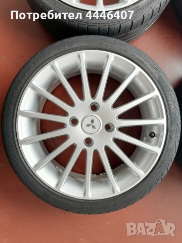 Джанти 17" 4х114.3 Митсубиши , снимка 5 - Гуми и джанти - 52055301