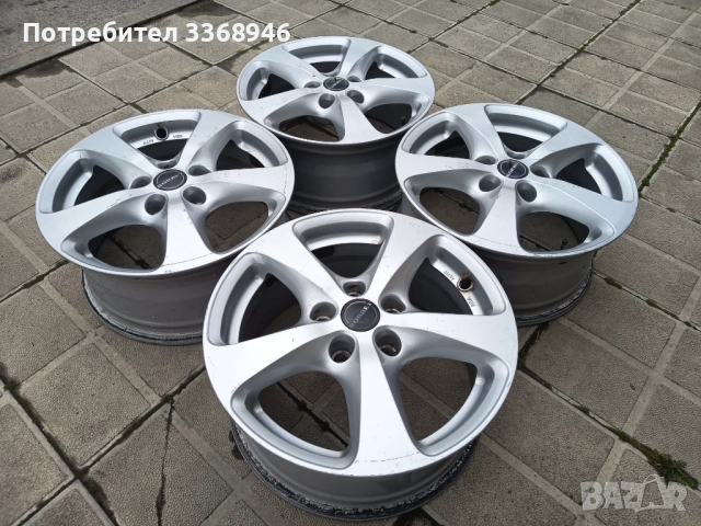 Джанти BORBET 16" 5x112 VW AUDI MERCEDES , снимка 5 - Гуми и джанти - 53966545