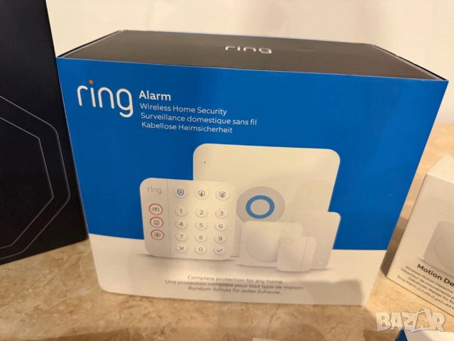 Аларма за сигурност Ring Alarm Security Set Gen.2 5-piece с доп. Сирена 2хОбемни 5хКонтактни Сензора, снимка 3 - Друга електроника - 52485376