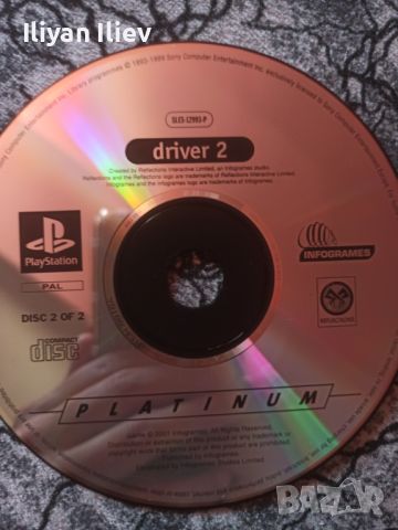 Driver 2 disc 2 of 2 ps1, снимка 1 - Игри за PlayStation - 46217295