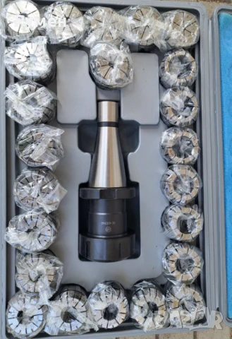 Нови-комплект цанги ER 40 с дорник на исо 40