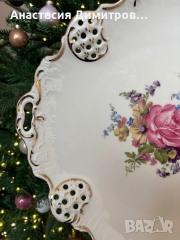 Голямо плато Rosenthal, снимка 2 - Антикварни и старинни предмети - 53339430