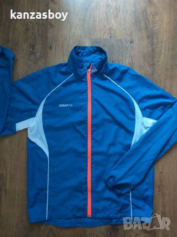 Craft T&F Wind Jacket Men - страхотно мъжко горнище М, снимка 5 - Спортни дрехи, екипи - 46059660